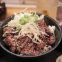 Seraphic :: 오사카 맛집 고기극장 스테이크 덮밥 (덴덴타운 맛집)
