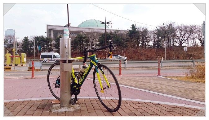 자전거 인터벌 추월