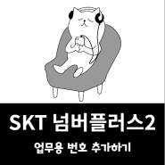 [쇼핑몰창업] 넘버플러스2 SKT 번호 추가