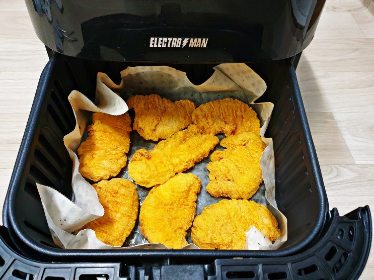 에어프라이어 치킨텐더 레시피 알랴줌 : 네이버 블로그
