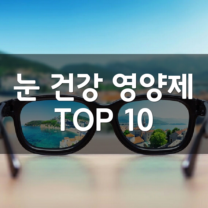 눈 건강 영양제 순위 TOP 10 : 네이버 블로그