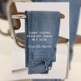 PREVIEW / Comma curved straight jeans mid blue