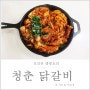 초간단요리 청춘닭갈비 캠핑용으로 손색없겠다~