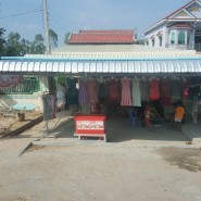 캄보디아 거리의 상점들