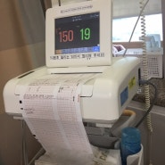 [임신39주 6일] 신촌 세브란스 출산 전 마지막 진료 :: 태동검사, 내진 x, 양수량/배높이 측정