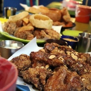 [홍대 치킨 맛집] 치킨인더키친 - 5번째 재방문! 여전히 맛있네 (범프오브치킨, 마늘간장치킨, 빠네치킨)★