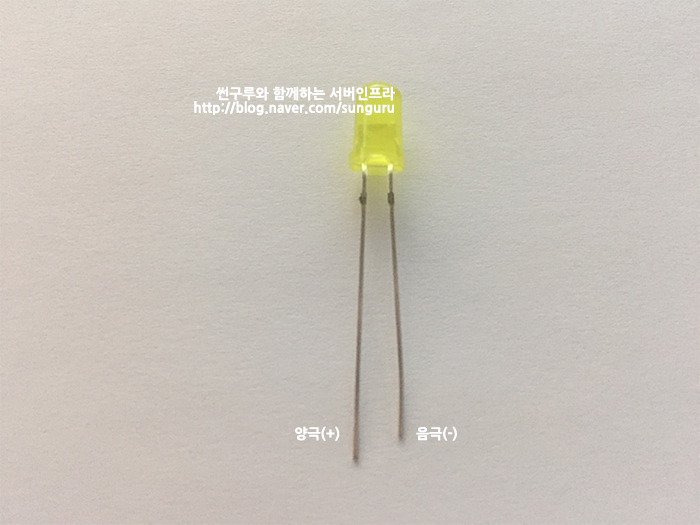 발광 다이오드(LED) 극성 : 네이버 블로그