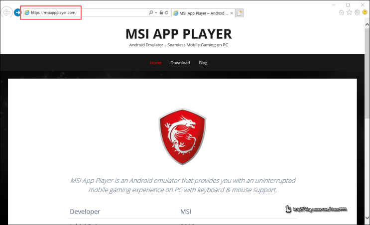 MSI 앱플레이어 (MSI APP Player) 구버전 : 네이버 블로그