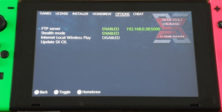스위치 FTP 접속방법(SX OS) : 네이버 블로그
