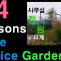 사무실 정원 의 사계 The four seasons of the office garden
