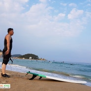 [내남자의 서핑이야기] 부산 송정 서핑 서린이 파도버프 받아보쟈! (20190615) 입수 41회차