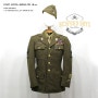 Coat, wool, serge, OD, 18-oz., 116IR-29ID / WWII 29사단 보병하사 서비스코트