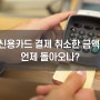 신용카드 체크카드 결제취소 기간/ 결제과정・구조 총정리