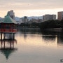 후쿠오카: 늦가을을 느끼며 오후 산책을 나서다... 오호리 공원...