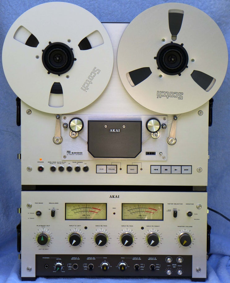 뛰어난 기술과 전통의 아카이 릴 데크 AKAI PRO1000 아카이 고급 데크 - 빈티지 명기 : 네이버 블로그