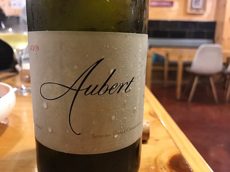 Aubert Lauren Estate Vineyard Chardonnay, 오베르 로렌 이스테이트 빈야드 샤도네이 2009