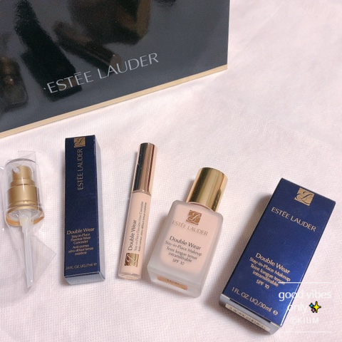 ESTEE LAUDER 1C0 SHELL / 에스티로더 더블웨어 1C0 쉘 / 에스티로더 컨실러 1C LIGHT (COOL ...