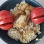 다이어트식단 닭가슴살,현미,토마토를 한번에!!