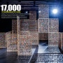 1만 7천개의 작은 예술품이 모여 있는 의미