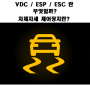 자동차 용어 - VDC / ESP / ESC 는 무엇일까? (차체자세제어장치란?)