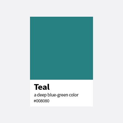 ︎ Color Archive _ Teal : 네이버 블로그