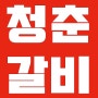 대전 가오동 맛집 모임/회식 돼지꼬리 구이, 소갈비살, 저렴한 쪽갈비_김치 수제비 청춘갈비
