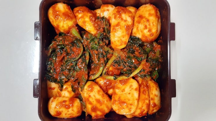 알타리김치담그는법 김수미 총각김치 맛있게 담그는법 달랑무김치 : 네이버 블로그