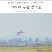 오사카여행 이타미 공항 활주로