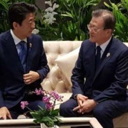 아베 총리, 문 대통령에게 양국 간 문제에 대한 일본의 원칙적 입장