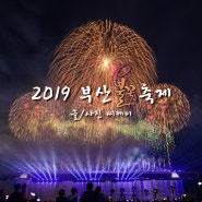 2019 부산세계불꽃축제 후기[부산야경/광안리해수욕장]