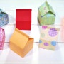 색종이 한 장으로 우유팩 접기 / 우유갑 선물상자 종이접기