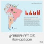 남 아메리카- 남미 PPT 지도 (브라질, 아르헨티나, 페루 등)