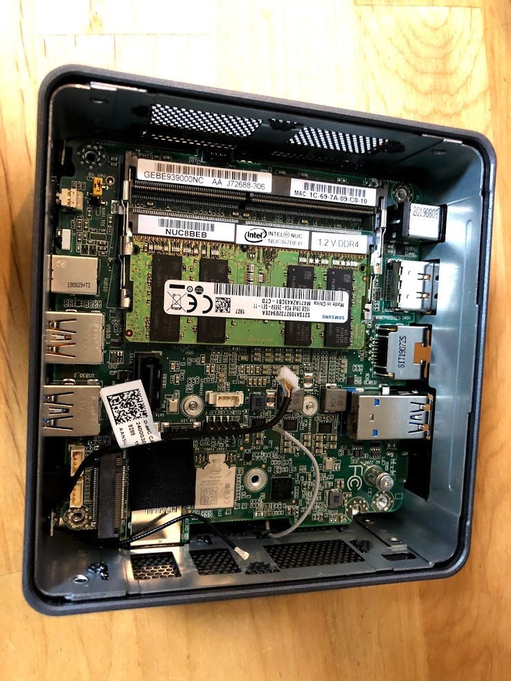 ROON CORE 조립 (Akasa Turing Fanless + 8세대 NUC ) : 네이버 블로그