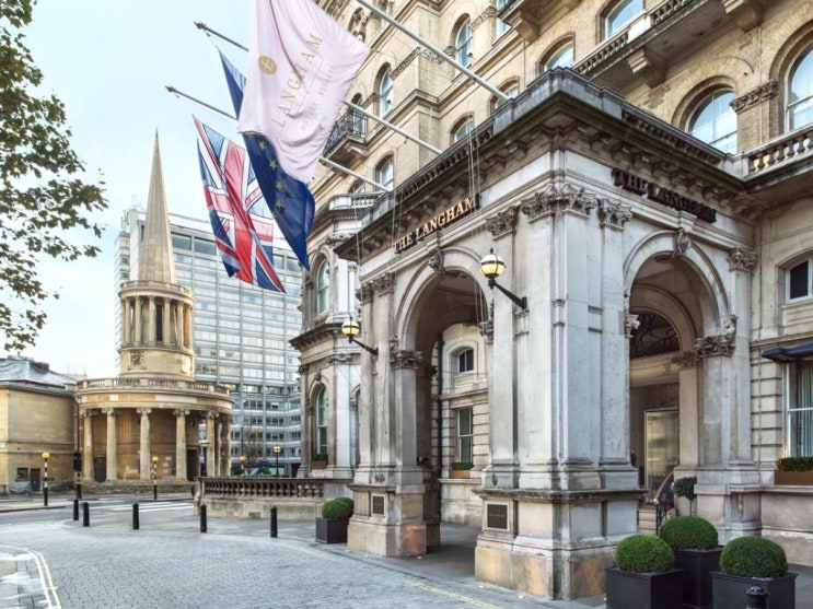 [런던 옥스포드서커스역]더 랭함 런던 호텔 (The Langham London Hotel)
