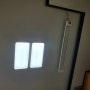 원적외선난로 천정형 원적외선음이온 난방기1,2kw 를 주택 거실에 설치 했습니다.