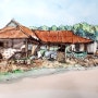 [그림그리기] 대룡시장의 100년된 가옥
