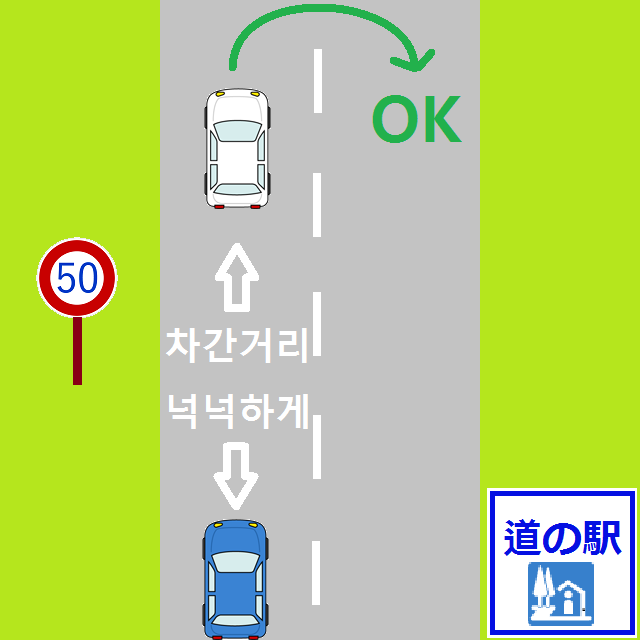 일본에서 운전하기 구획선과 유턴 : 네이버 블로그