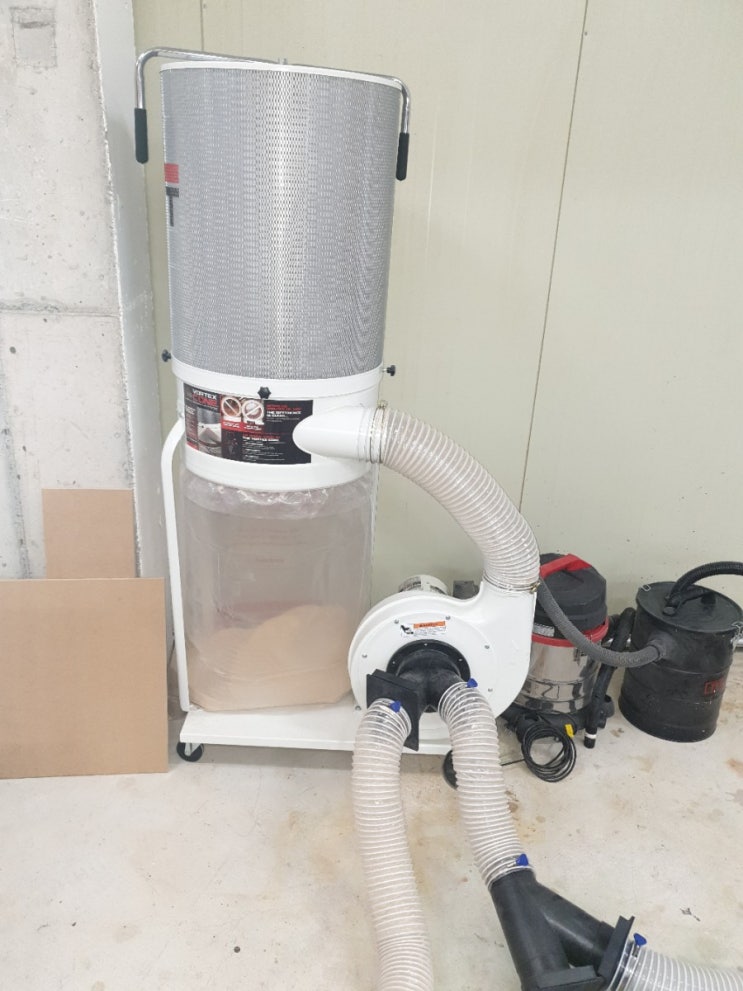 [JET 2마력 보텍스콘 집진기(DC1200VX) 조립, 사용기] 네이버 블로그