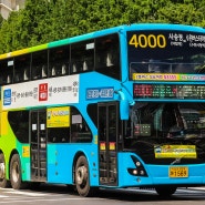 [경기/성남] 성남시내버스 4000번 볼보 B8RLE 디젤 2층버스