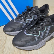 [Adidas] OZWEEGO leather Black 아디다스 오즈위고 레더 블랙 [개봉기]