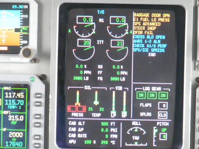엔진계기-승무원 경고시스템(EICAS/Engine-Indicating and Crew-Alerting System) : 네이버 블로그