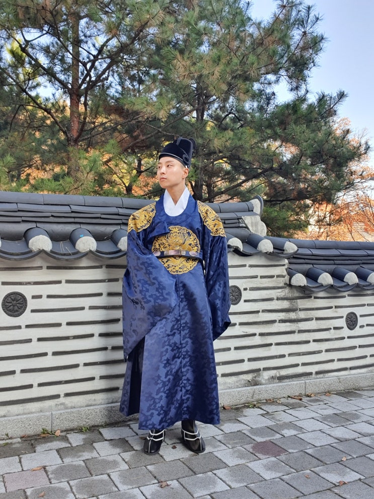 규화한복_ (용포대여) 곤색 곤룡포 임금님옷 왕옷 용포 대여 '감운용포' : 네이버 블로그