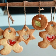 크리스마스 트리를 쿠키로 꾸며보세요. 사탕쿠키 만들기 | 안젤라베이킹