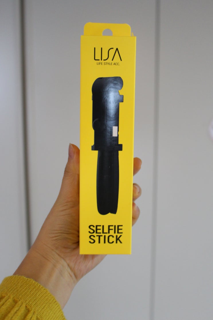 혼자서 사진 찍기 / 셀카봉 LISA SELFIE STICK (LS-CT01)을 구매했어요. : 네이버 블로그