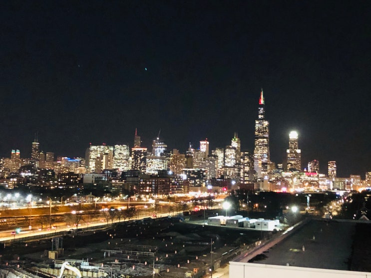 시카고(Chicago) 다운타운 야경 네이버 블로그