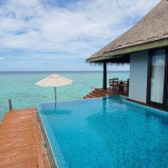 아난타라 키하바 몰디브 오버워터 빌라 Anantara Kihavah Maldives Overwater Villa