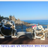 한국 아름다운길 100선 삼척 새천년해안도로 갯바위 바다낚시대회 낚시명소