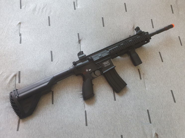 아카데미 M416D(HK416D) 전동건 커스텀 & 도색 : 네이버 블로그