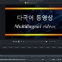 유튜브 동영상을 여러 언어로 - 한국어와 영어 제목과 설명