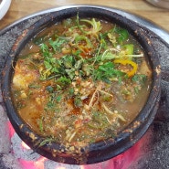 [ 음식점 / 양평동 '또순이네' ] 숯불위에 보글보글 끓인 된장찌게 맛집!!